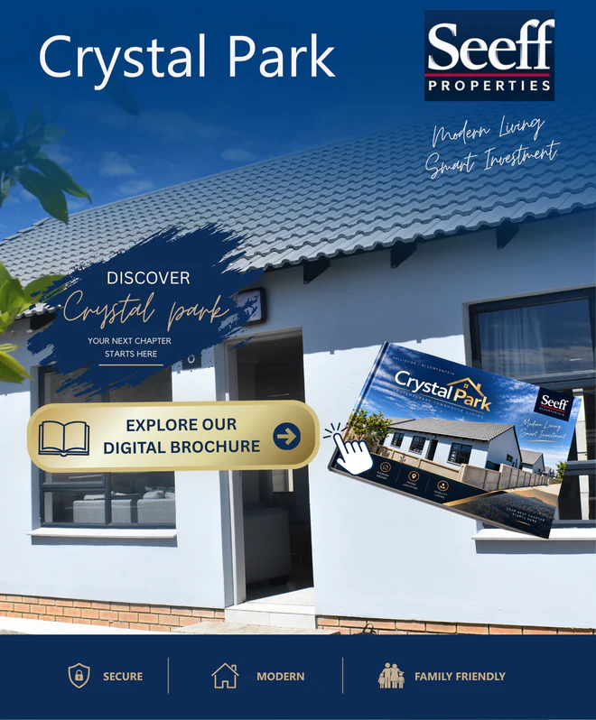Crystal Park property photo, temporary brochure cover